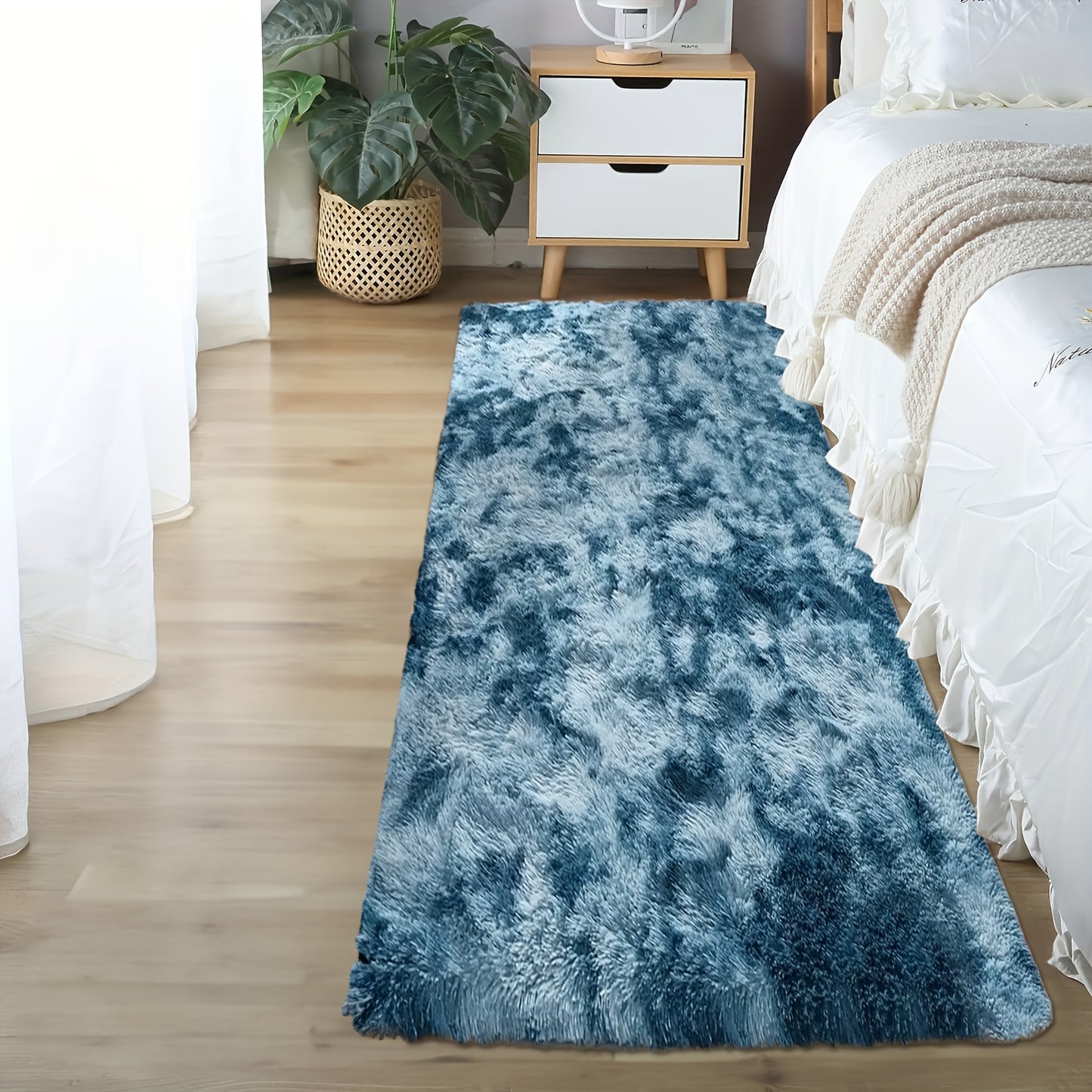 1pc, Soft Plush Drum Carpet, Rug, Non-Slip Plush Fluffy Soft Furry Bedside Carpet, Drum Carpet, Holiday, Suitable for Dormitory Home Decoration, Pet-Friendly Bedroom Living Room Carpet, Drum Carpet, Home Decoration, Room Deco