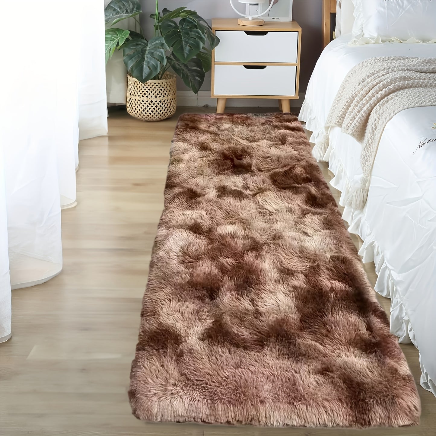 1pc, Soft Plush Drum Carpet, Rug, Non-Slip Plush Fluffy Soft Furry Bedside Carpet, Drum Carpet, Holiday, Suitable for Dormitory Home Decoration, Pet-Friendly Bedroom Living Room Carpet, Drum Carpet, Home Decoration, Room Deco