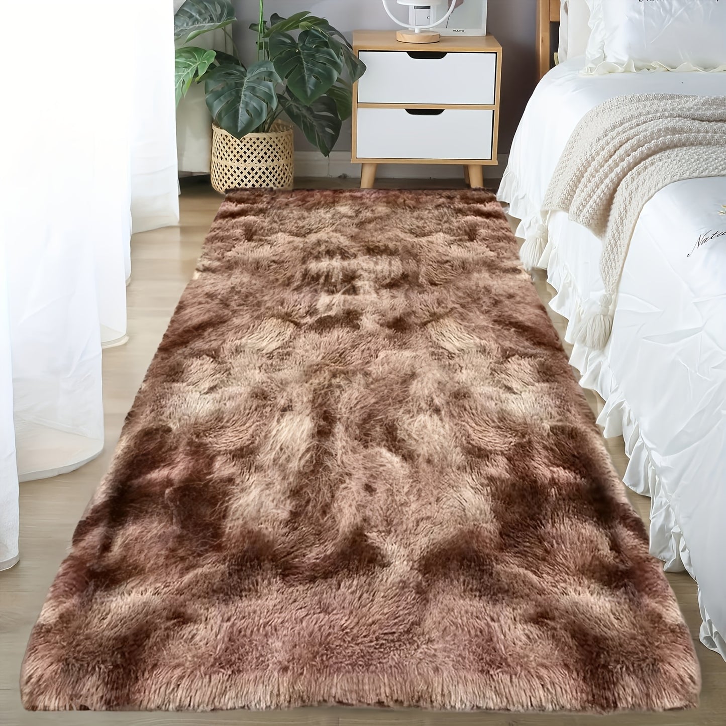 1pc, Soft Plush Drum Carpet, Rug, Non-Slip Plush Fluffy Soft Furry Bedside Carpet, Drum Carpet, Holiday, Suitable for Dormitory Home Decoration, Pet-Friendly Bedroom Living Room Carpet, Drum Carpet, Home Decoration, Room Deco