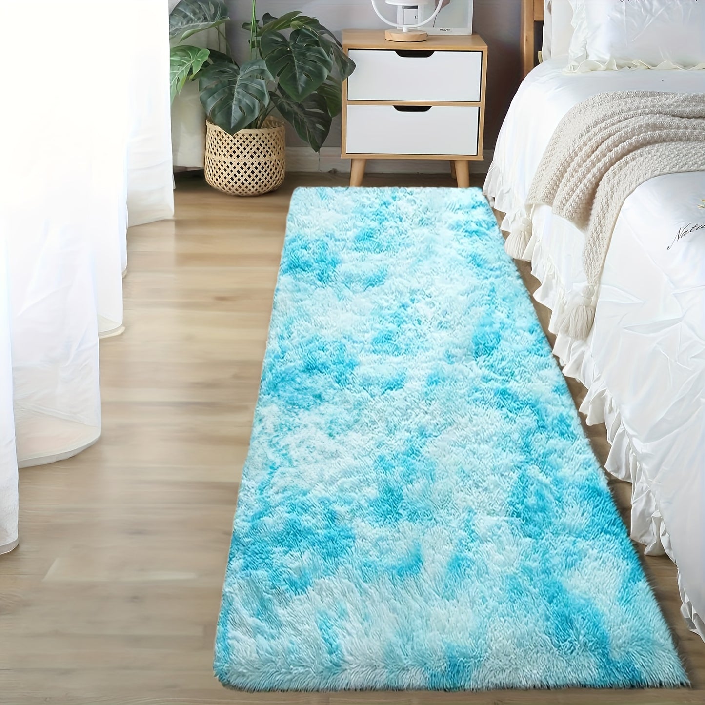 1pc, Soft Plush Drum Carpet, Rug, Non-Slip Plush Fluffy Soft Furry Bedside Carpet, Drum Carpet, Holiday, Suitable for Dormitory Home Decoration, Pet-Friendly Bedroom Living Room Carpet, Drum Carpet, Home Decoration, Room Deco