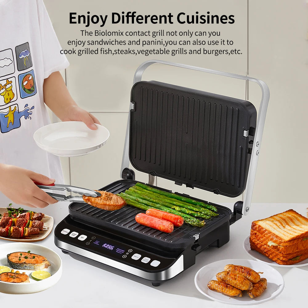 BioloMix 2000W Electric Contact Grill