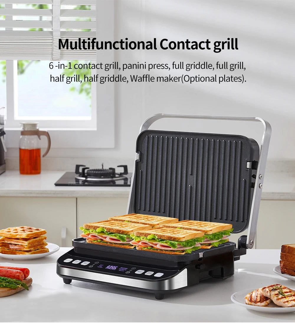 BioloMix 2000W Electric Contact Grill