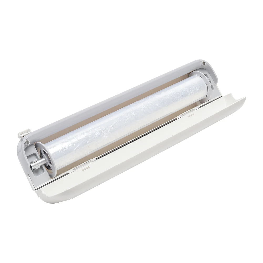 Plastic Wrap Dispenser with Cutter Film Wrap Dispenser Kitchen Tool Suitable for Plastic Wrap, Baking Paper and Tin Foil