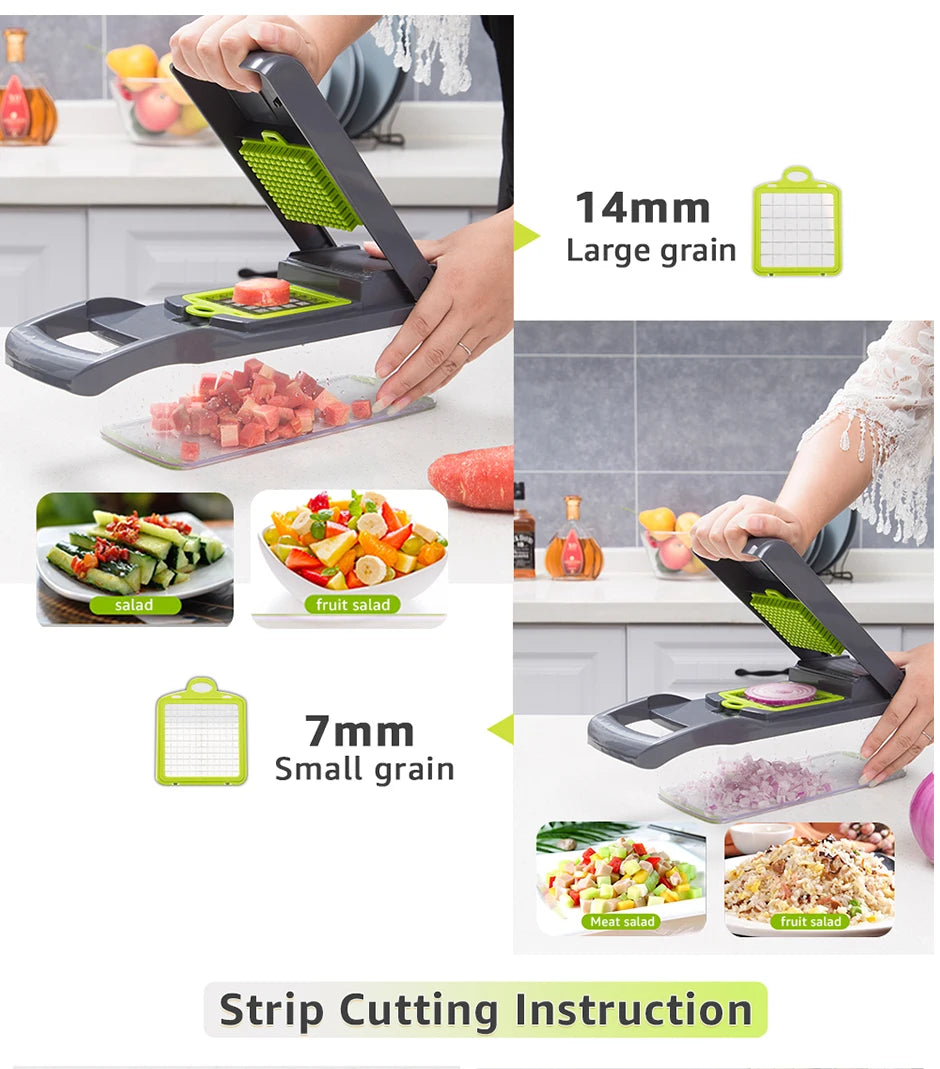 Vegetable Chopper Multifunctional Grater Cutter Kitchen Accessories Manual Fruit Slicer Potatos Shredders Cheese Onions Slicers