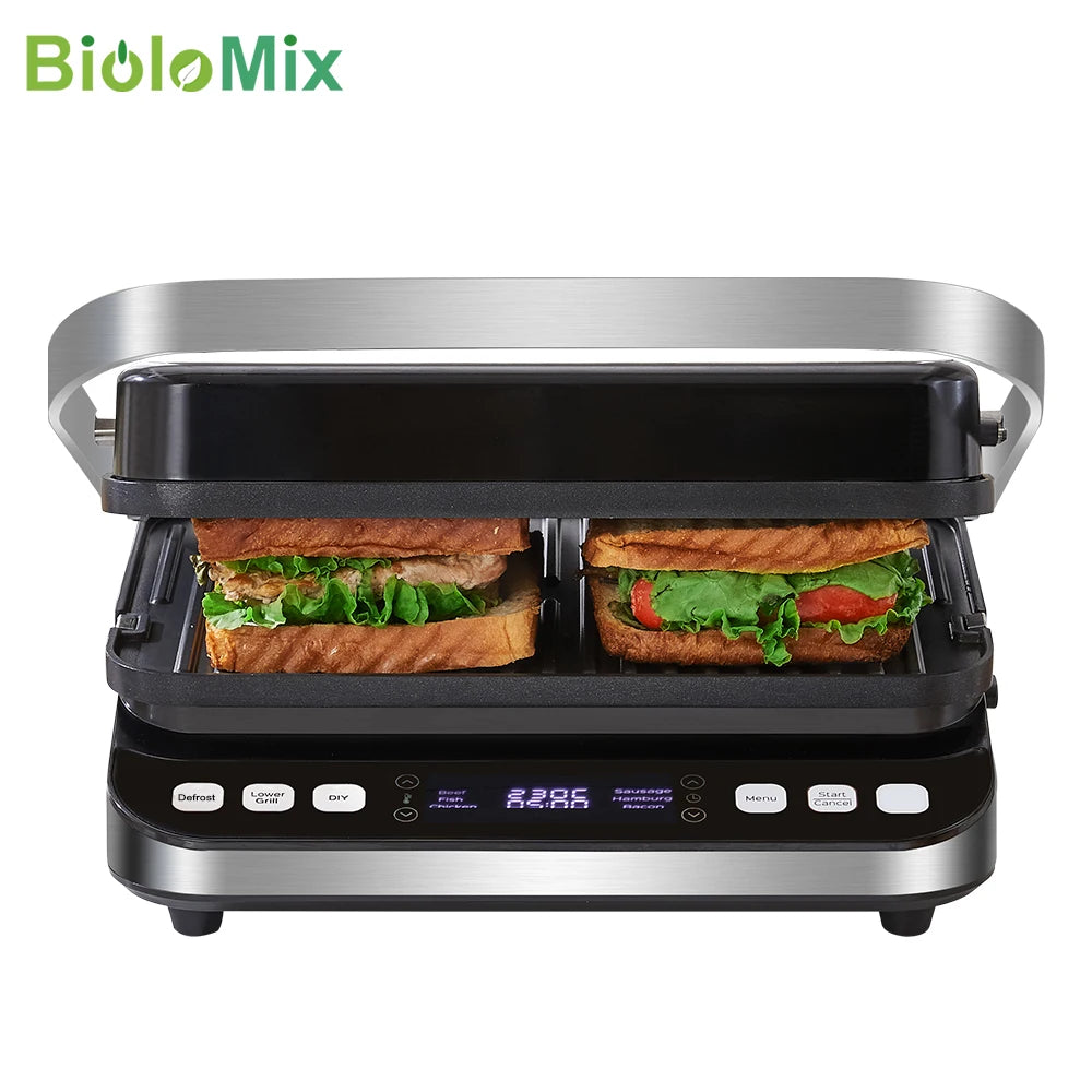 BioloMix 2000W Electric Contact Grill